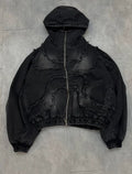 Faded disruptions Hoodie